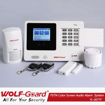 Hot in 2017! Wireless Telephone PSTN Line Security Alarm System, with FCC, Ce Certificates