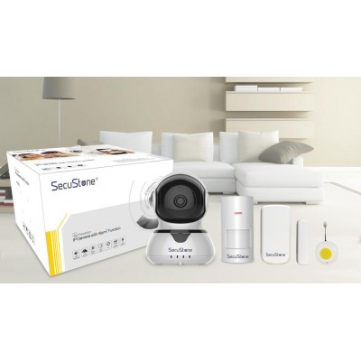 HD WiFi Camera Baby Monitor Alarm Kit to Simple Your Home Security